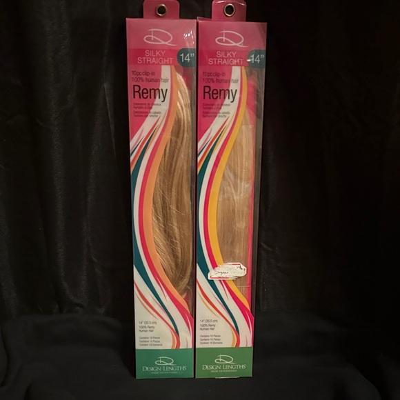 Remy Hair Extensions - Blonde Frost